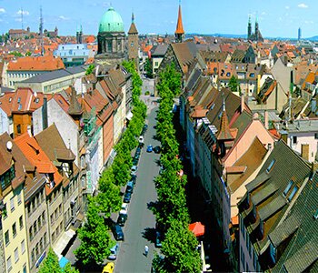 Nürnberger Skyline